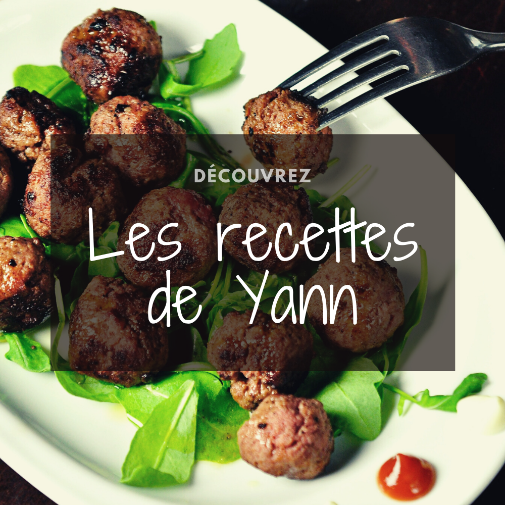 Les recettes de Yann :  Boulettes Végé au fromage